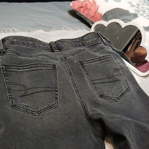 American Eagle Outfitters Black Boyfriend Jeans